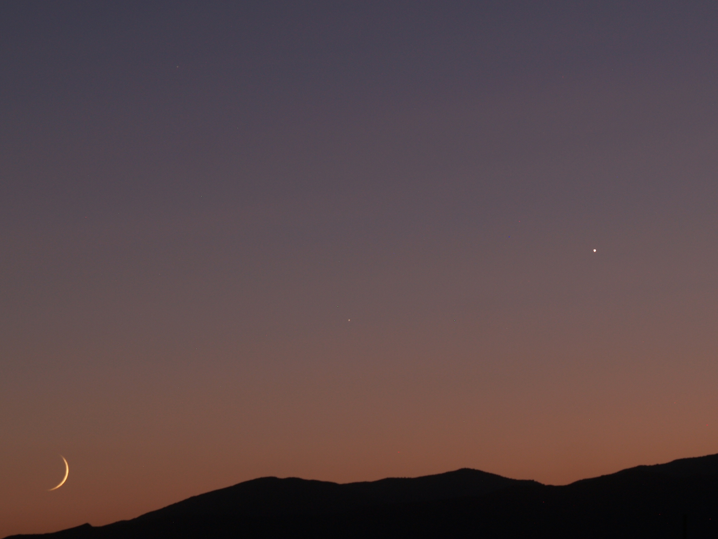 The Moon, Mars, Mercury and Venus in 2008 (Bossco / Flickr)