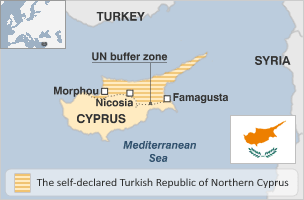 Map courtesy of the BBC. 