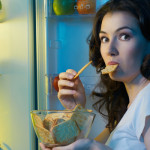fridge with food