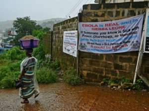 Image source: Breitbart http://www.breitbart.com/Big-Peace/2014/09/25/Sierra-Leone-quarantines-one-million-ahead-of-UN-Ebola-talks