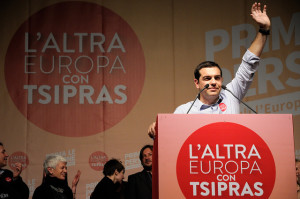 Syria leader Alexis Tsipras. Photograph: lorenzog/Flickr